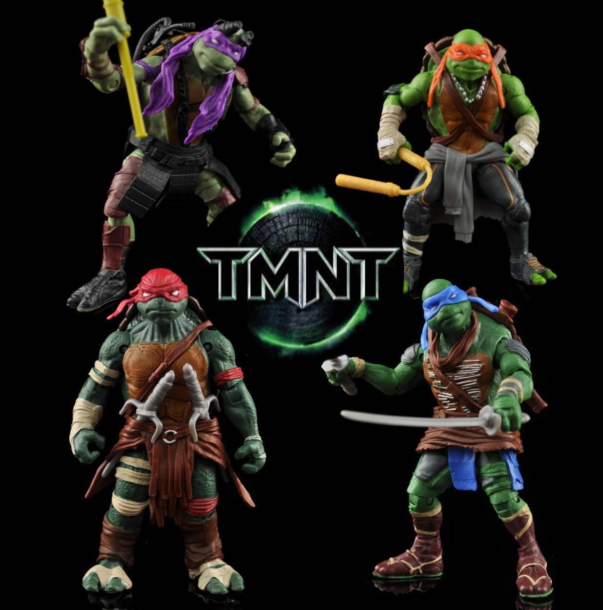 

Набор фигурок 4шт к\ф "Черепашки Ниндзя" - TMNT2014, Basic, 13CM