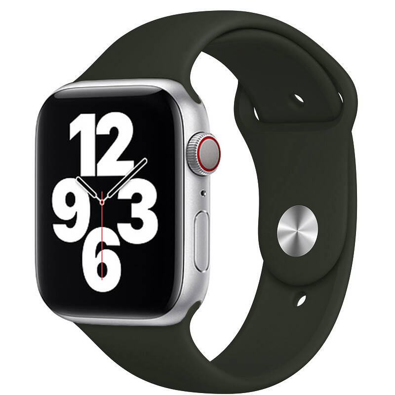 

Ремешок силикон Sport Band M / L для Apple Watch 42 / 44 / 45 mm (black)