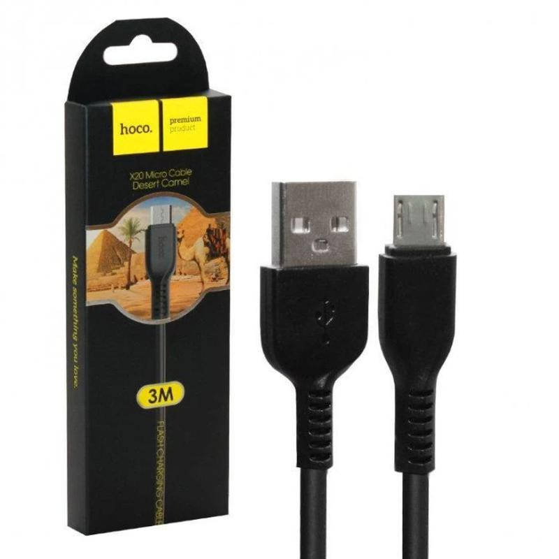 

Кабель USB-Micro USB Hoco X20 3М