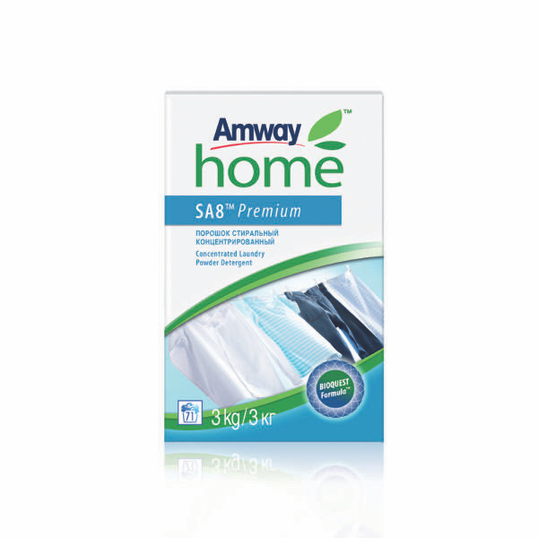 

Amway Home™ SA8™ Premium Концентрований пральний порошок (3 кг)