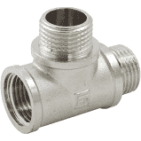 

Никелированный тройник 1/2 дюйм внн MIRAYA