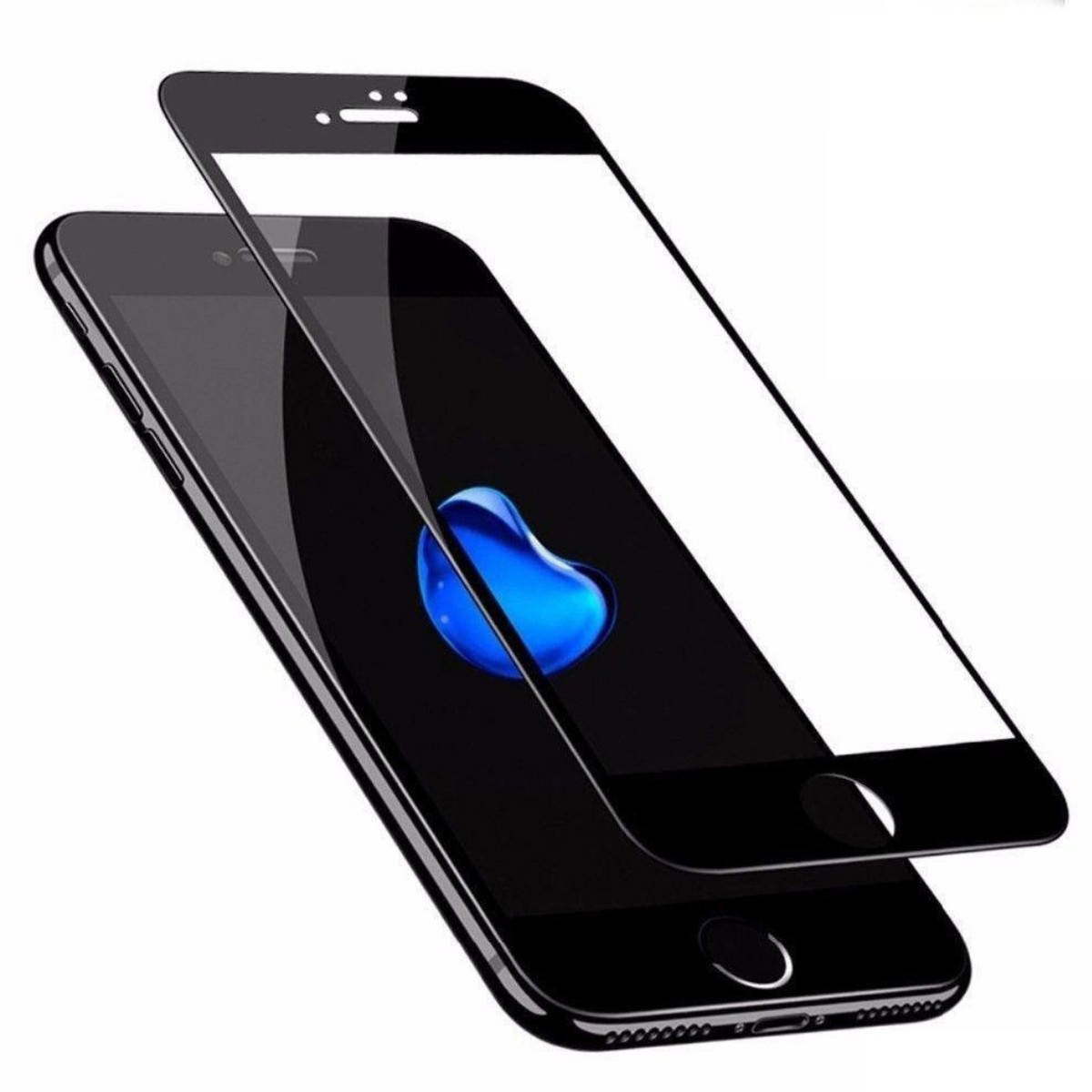 

Защитное стекло Full Glue для iPhone 6 / 6s Plus Black, Черный