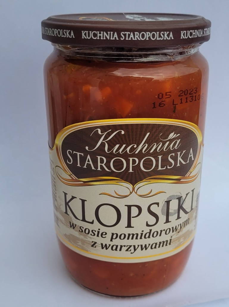 

Тефтели из свинины в томатном соусе с овощами 700 г