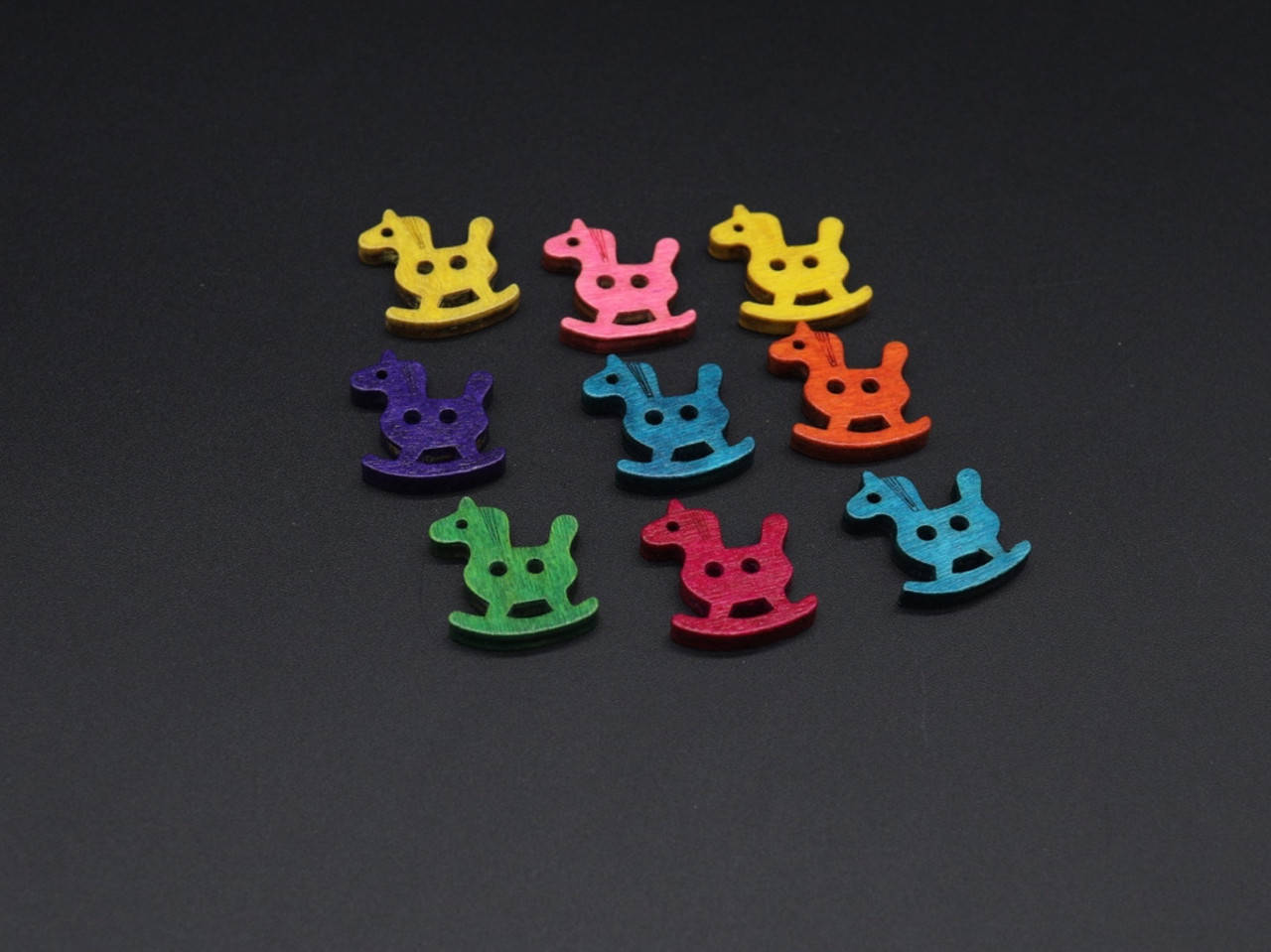 

Деревянные заготовки для творчества. Цвет микс. 17х20мм