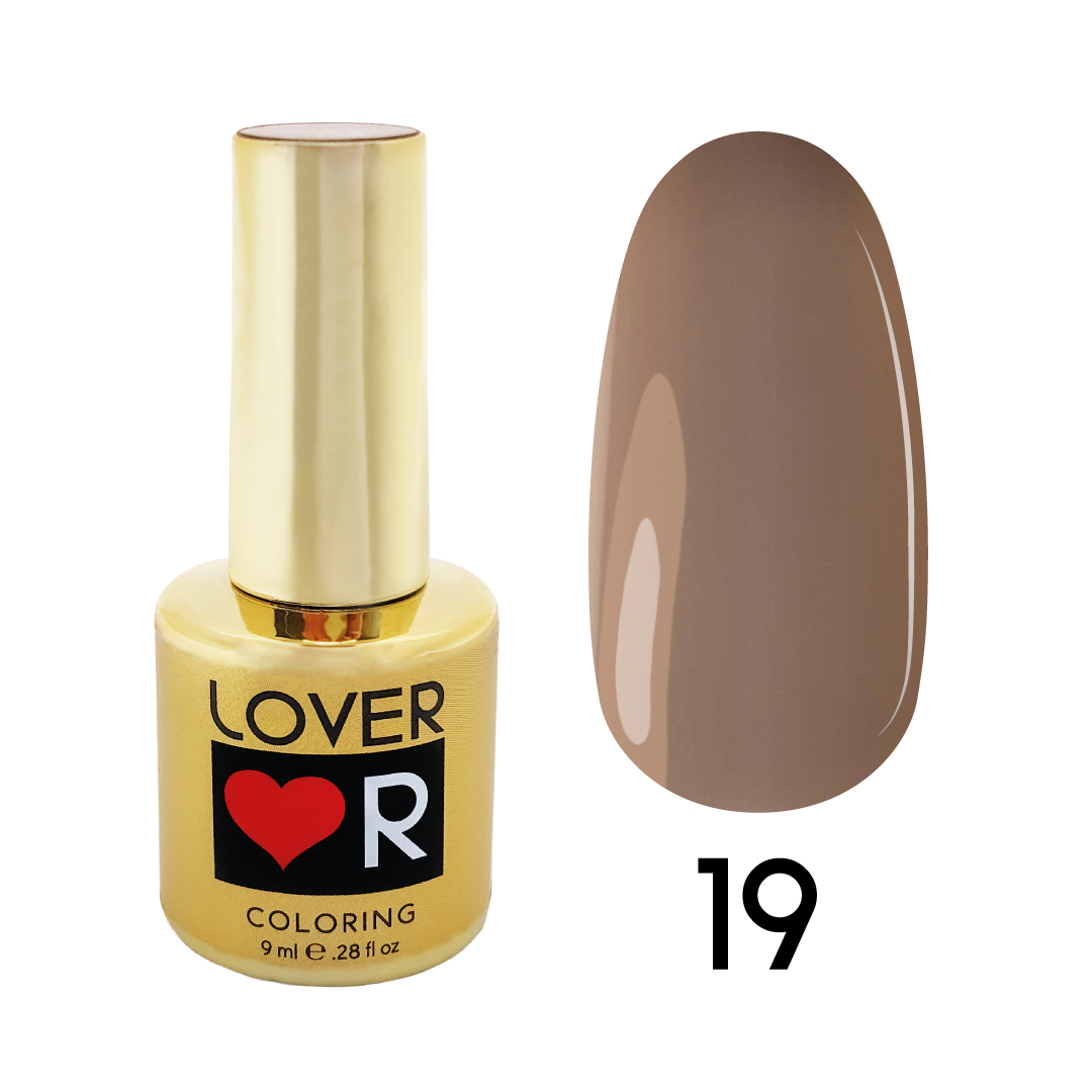 

Гель лак для ногтей Lover 9 мл № 19