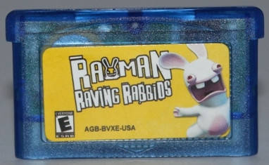

Картридж для GameBoy Advance, игры на GBA, "Rayman Raving Rabbids"