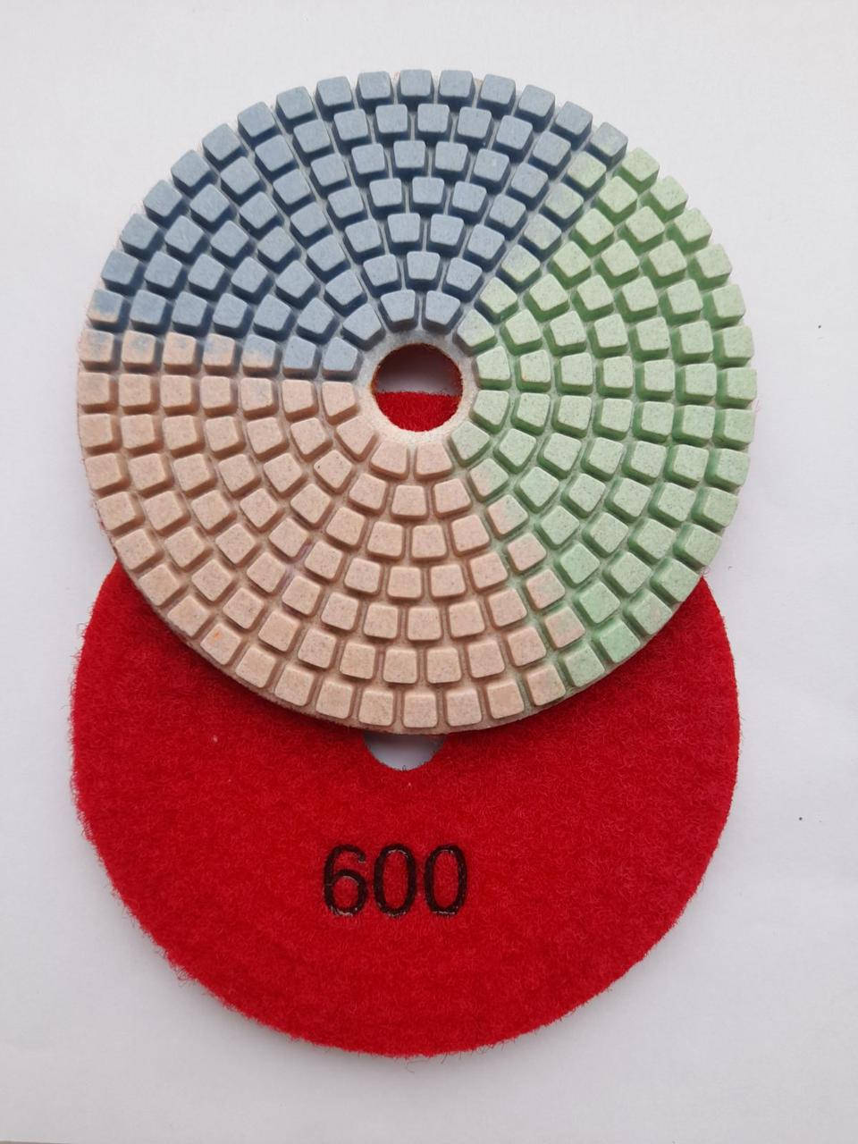 

Гибкие полировальные круги "3-цвета" для полировки d100 mm №600