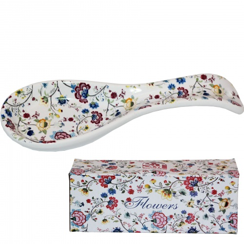 

Подставка для ложек 'Цветочный шелк' (Длина-23 см, h-2,5 см) -60