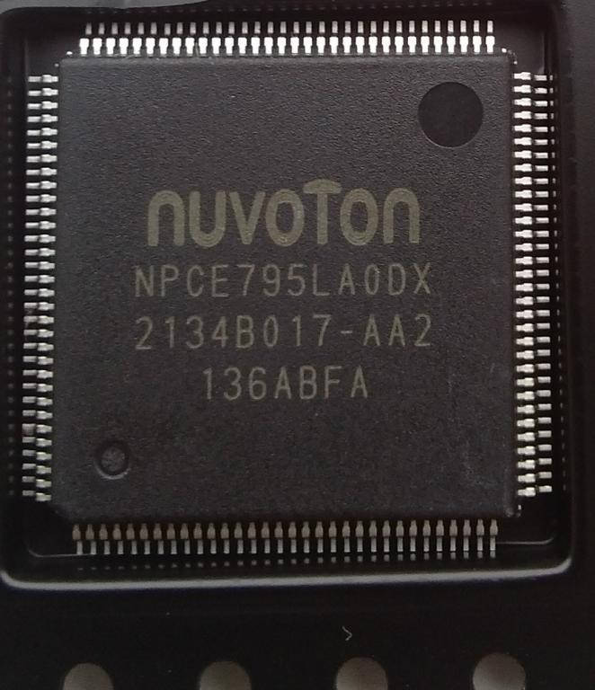 

Мультиконтроллер Nuvoton NPCE795LA0DX новый.