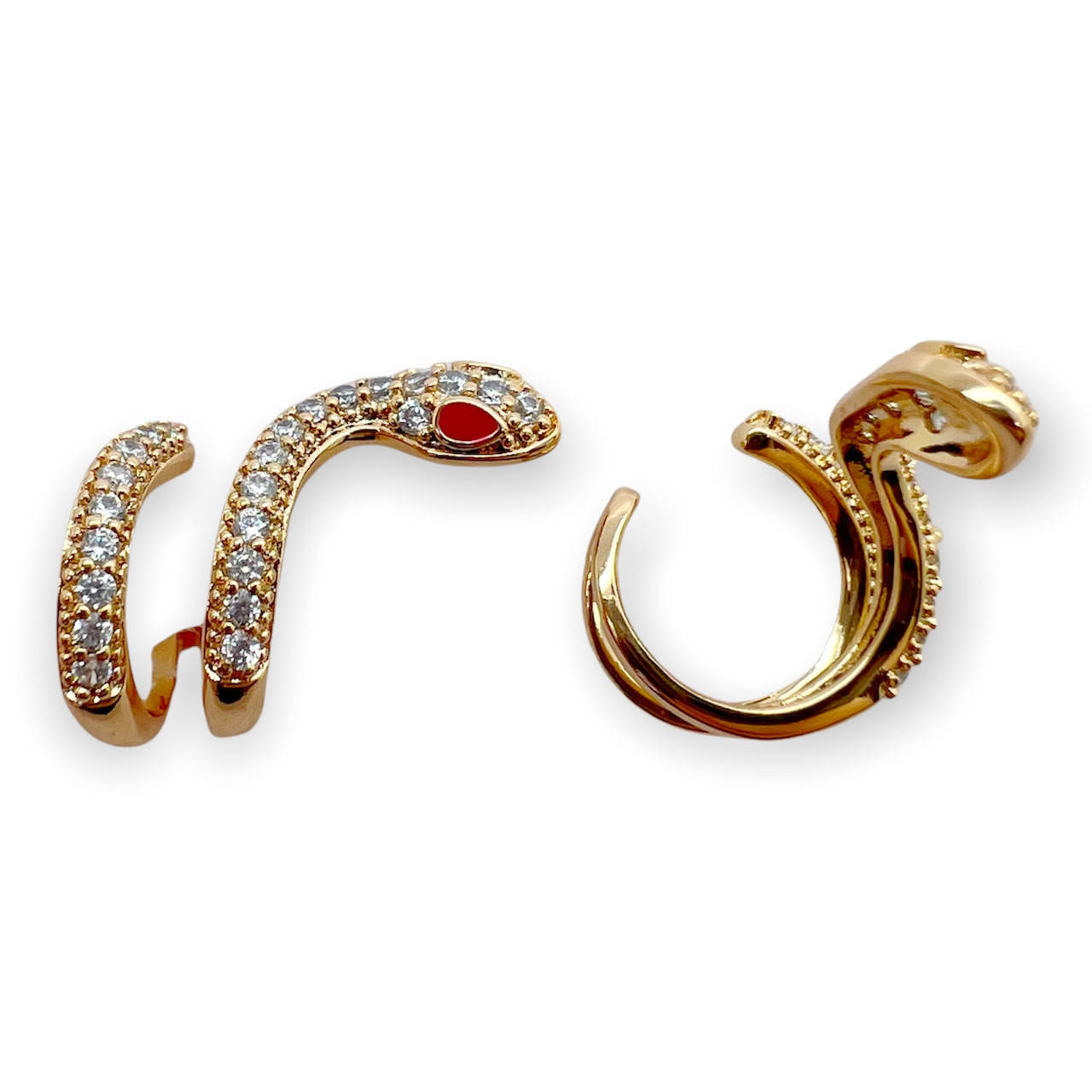 

Каффы змеи Xuping. 18k