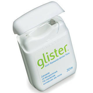 

Зубная нитка glister, Белый