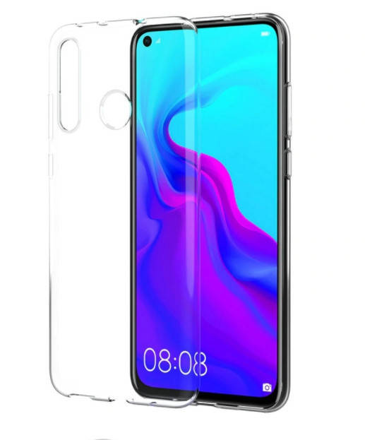 

Силиконовый чехол для Huawei P40 lite E (51095DCE), Прозрачный