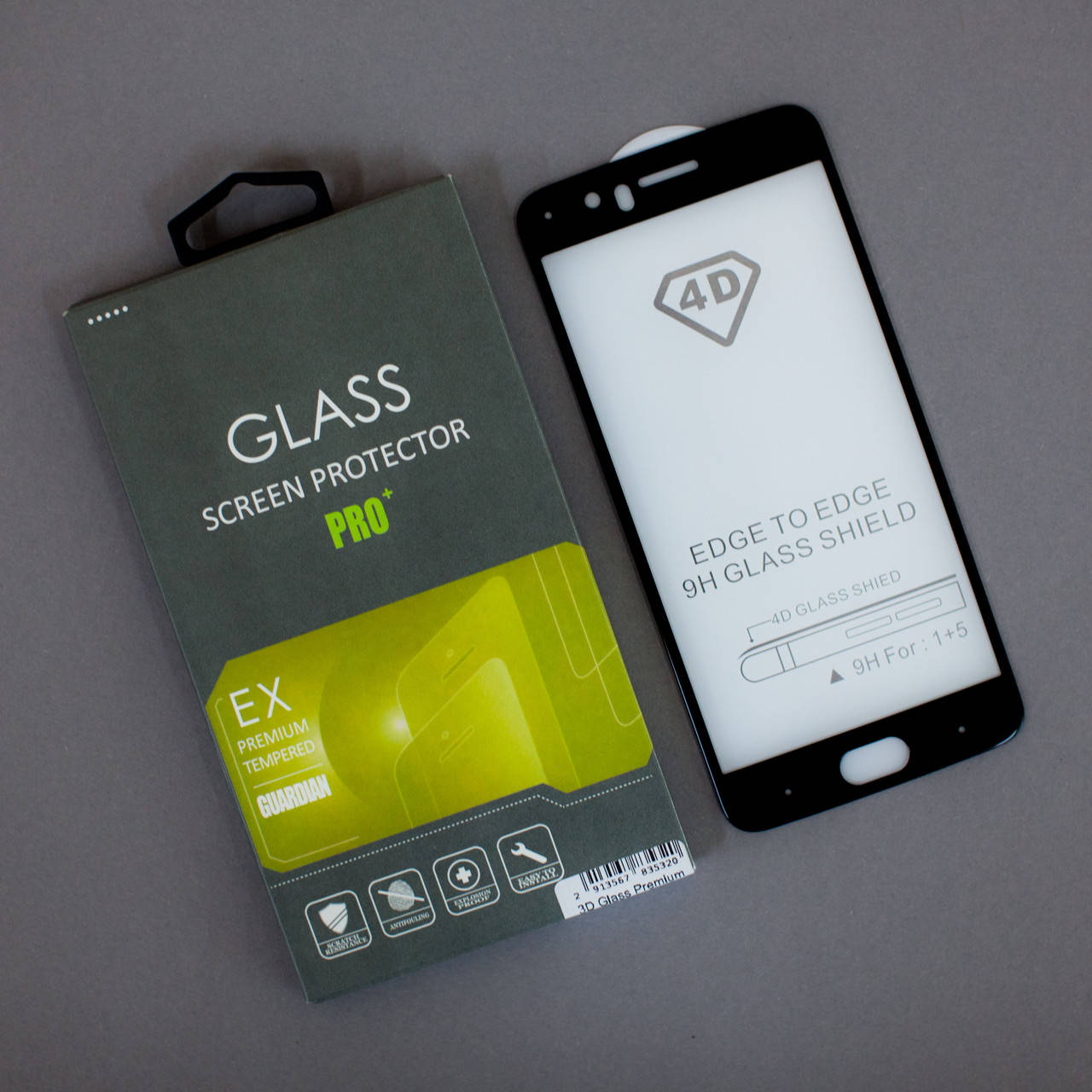 

Защитное стекло 4D на Oneplus 5 Black, Черный