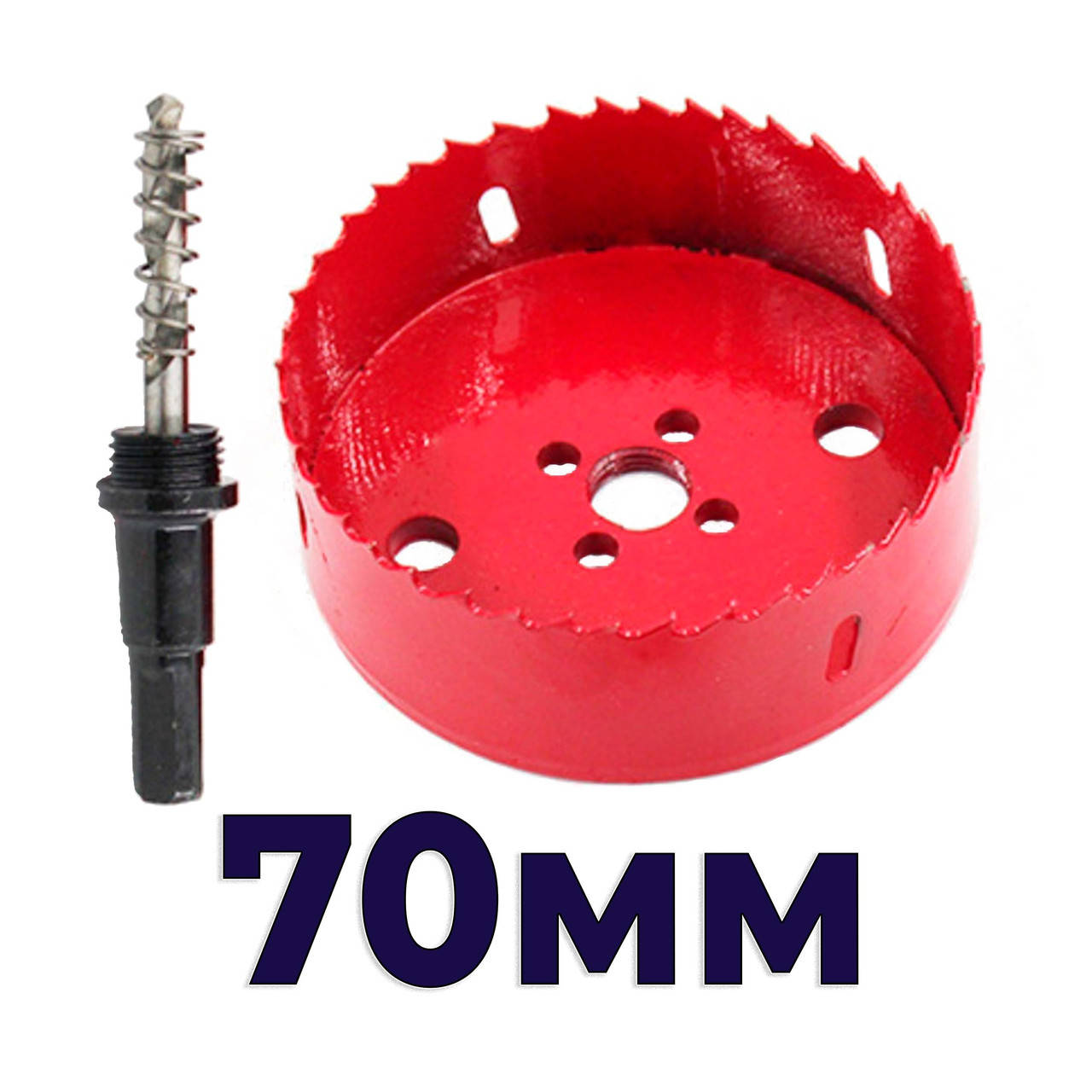 

Коронка Биметалл 70мм по металлу HSS M42 Bi-metal