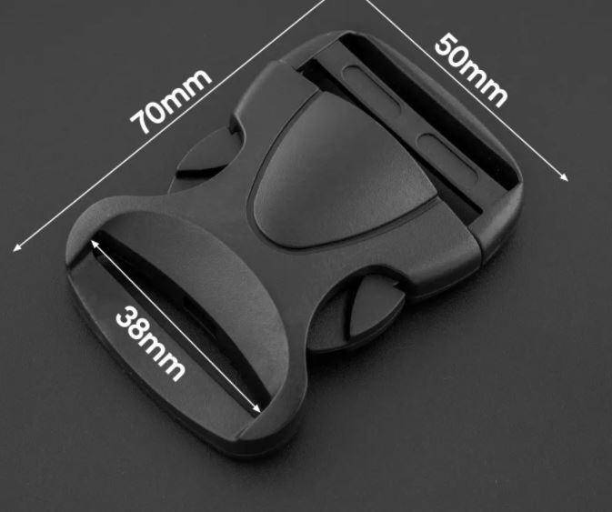 

Карабин фастекс 38мм, Черный