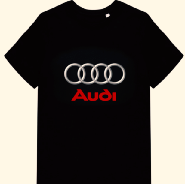 

Футболка мужская AUDI (Ауди) черная XL