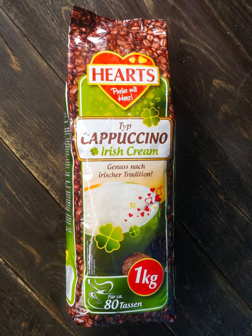 

Капучино Hearts Cappuccino Irish Cream 1kg Германия