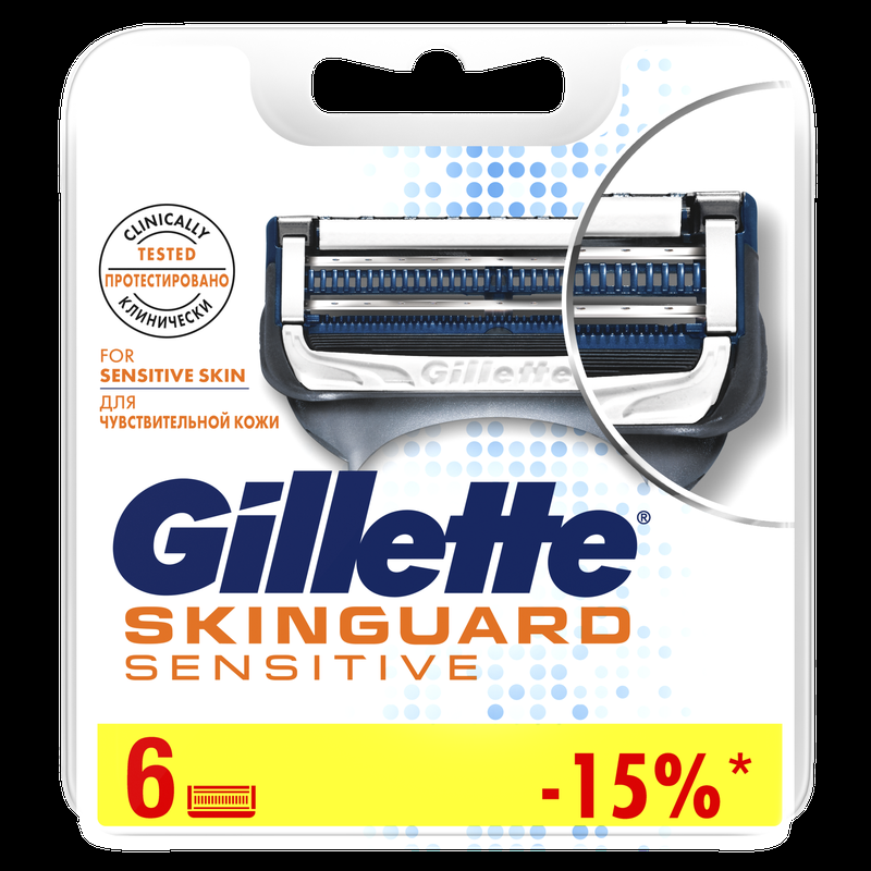 

Картридж Gillette "SkinGuard Sensitive" (6)