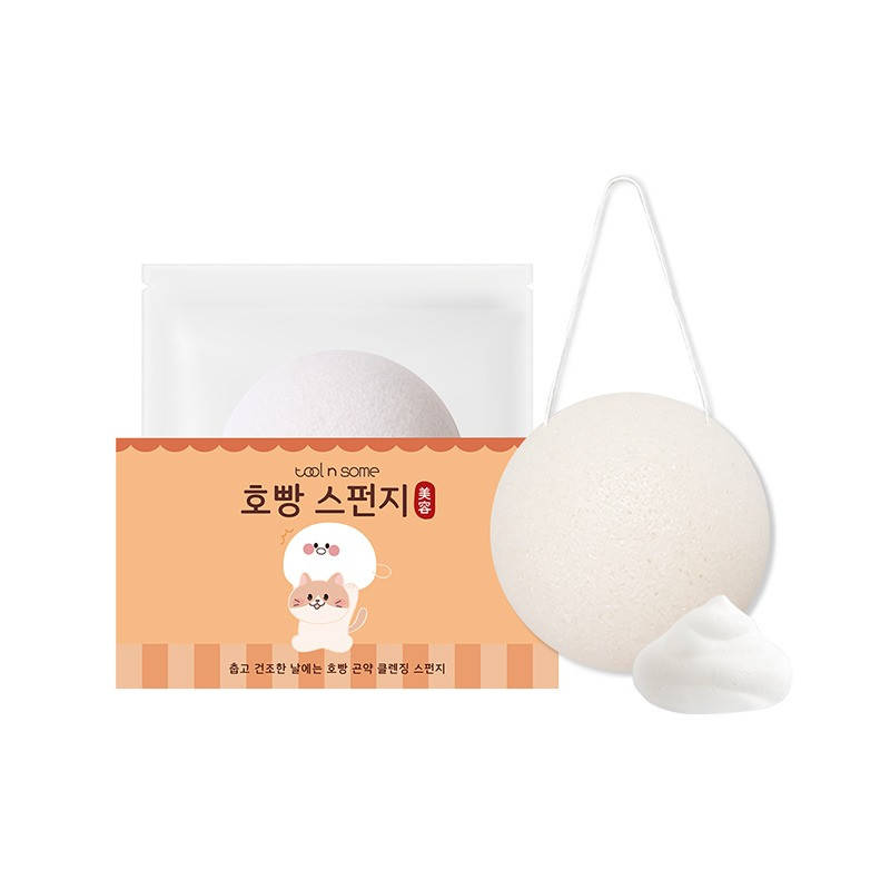 

Очищающий спонж TOOL N SOME Konjac Cleansing Sponge