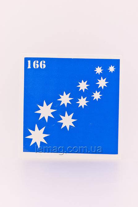 

Boni Kasel Трафарет для био тату 6x6 см - 166, 1 шт