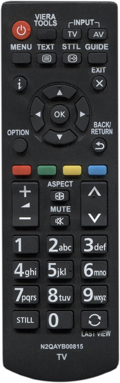 

Пульт для телевизора Panasonic N2QAYB000815