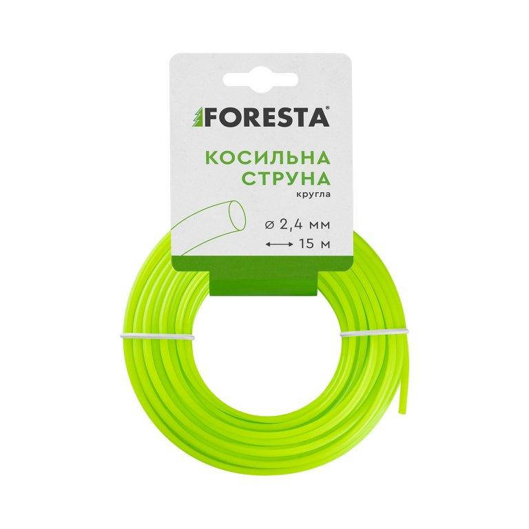 

Леска для триммера Foresta круглая 15 м 2.4 мм