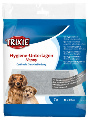 

Trixie TX-23370 пеленки с активированным углем 7 шт (40х60 см)