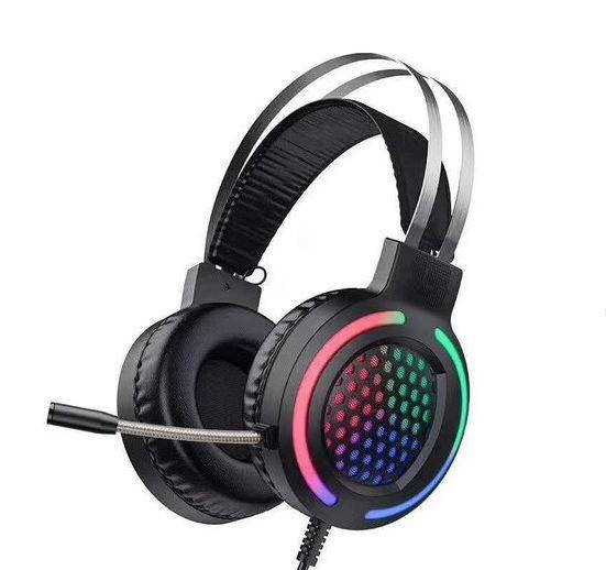 

Игровые наушники Hoco ESD03 Gaming headset с RGB подсветкой, Черный