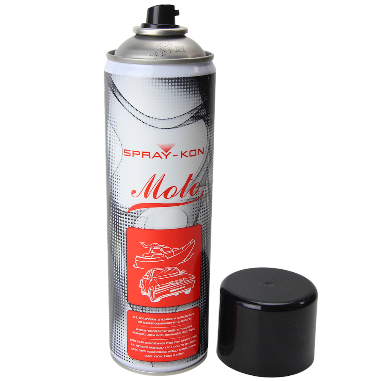 

Аэрозольный контактный клей SPRAY-KON MOTO устойчив к высоким температурам (Польща) 500мл