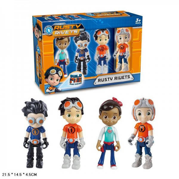 

Игровой набор 4 героя Расти - механик Rusty Rivets C410