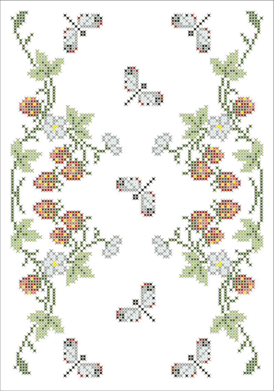 

ФВС-093. Схема для вишивки бісером на водорозчинному флізеліні