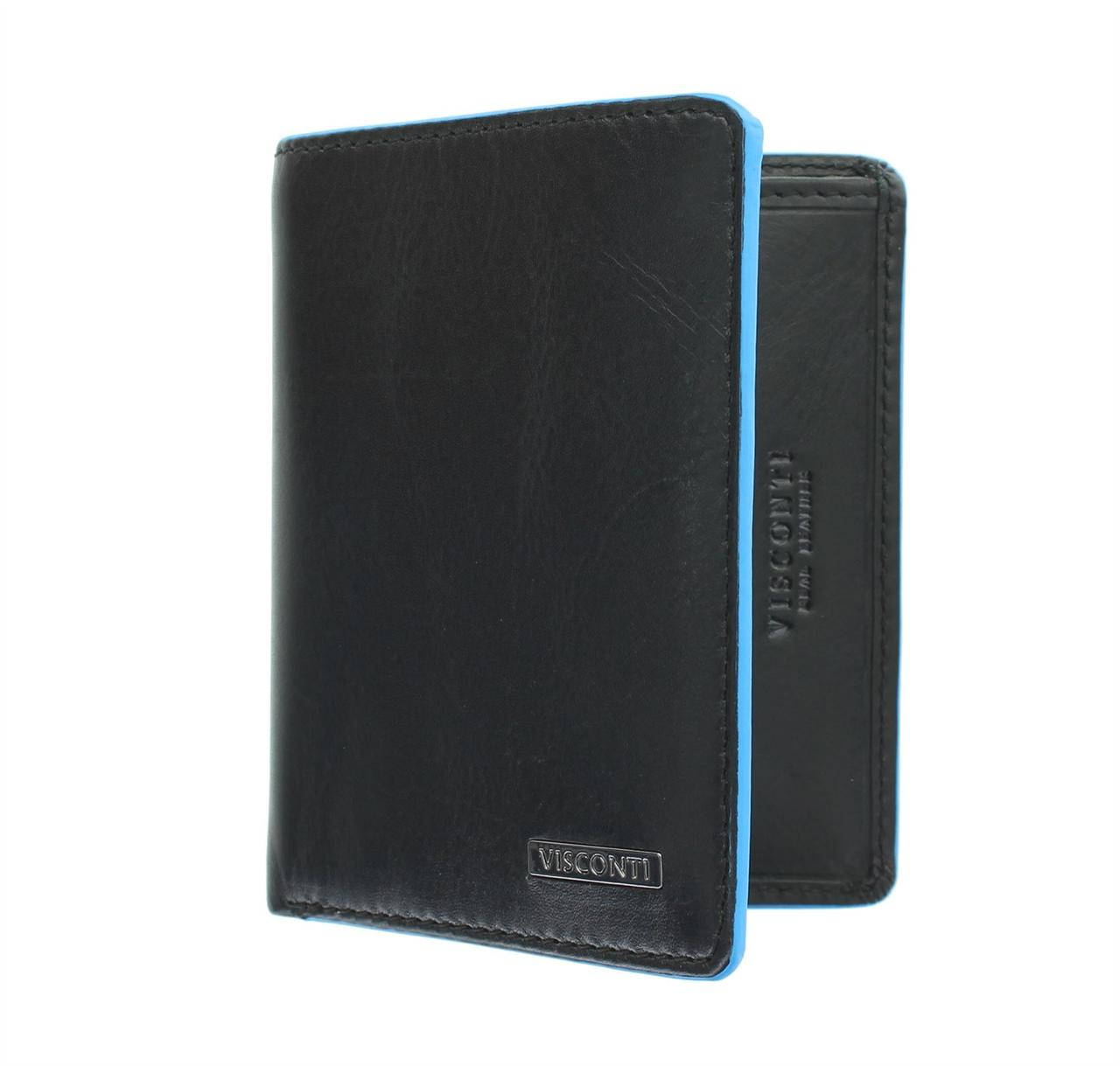

Тонкое портмоне Visconti ALP84 black (Великобритания), Черный