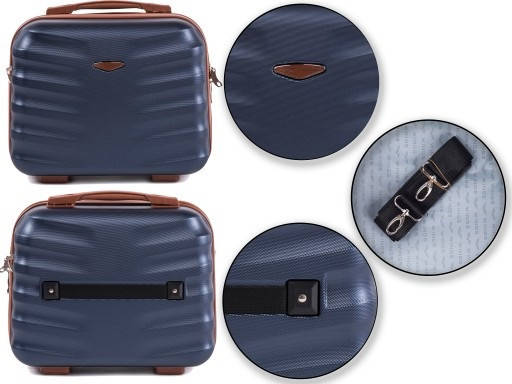 

Бьюти Кейс Wings 402 Exclusive АБС-пластик, Синий