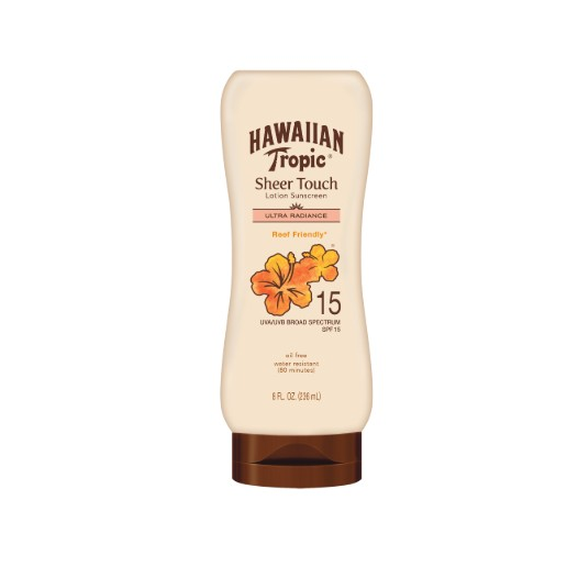 

Увлажняющий солнцезащитный лосьон Hawaiian tropic Sheer Touch Ultra Radiance SPF 15