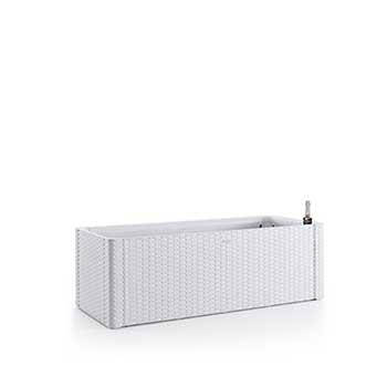 

Stefanplast Вазон прямоугольный Stefanplast DELUXE с автополивом и индикатором уровня воды белый (75720)