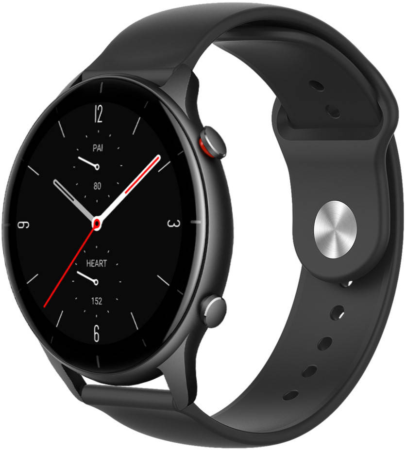 

Ремешок Base для Amazfit GTR 2 Black (22 мм) (Амазфит ГТР 2)