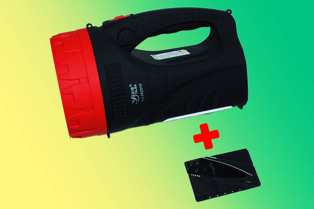 

Мощный светодиодный фонарь Yajia YJ-2829