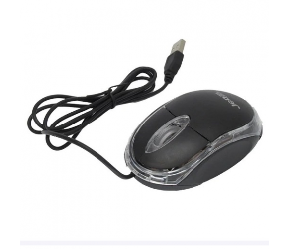 

Мышка компьютерная проводная JEDEL TB220, Black, Черный