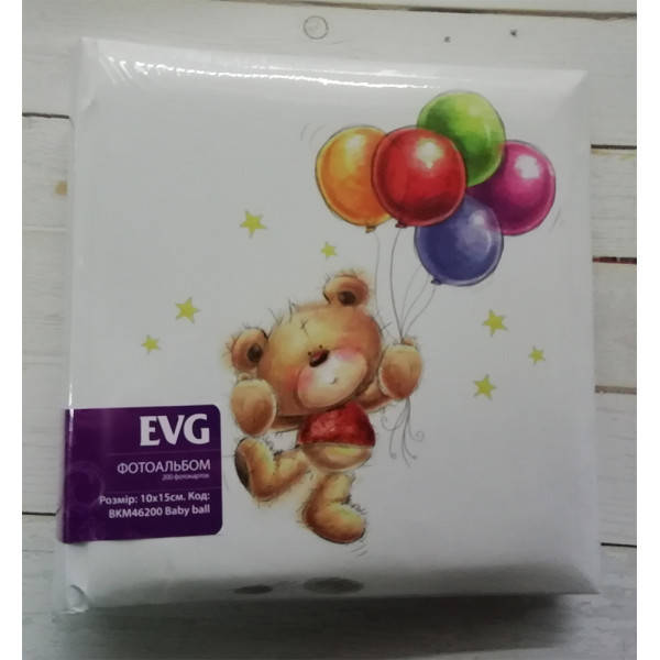 

Фотоальбом EVG 10x15x200 Baby ball