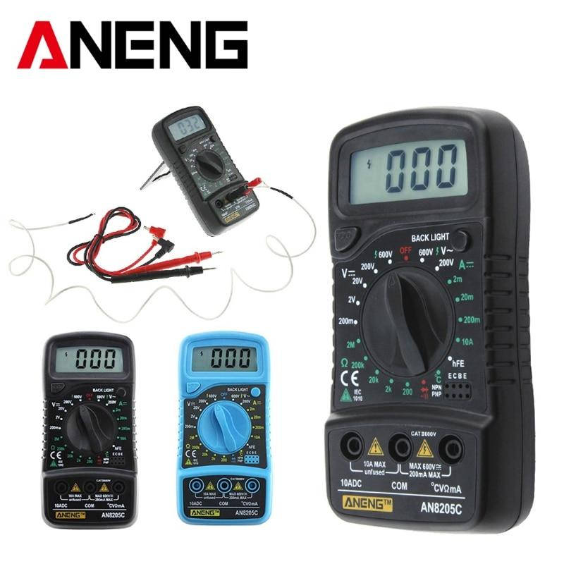 

Цифровой мультиметр Aneng AN8205C + термопара