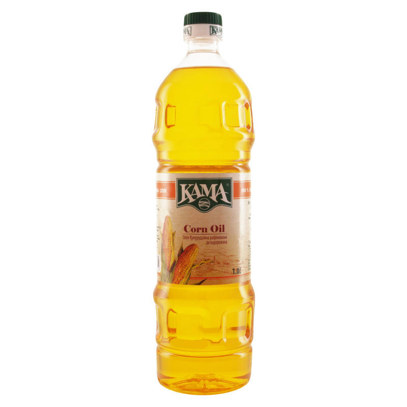 

Масло Кукурузное Кама рафинированное дезодорированное 1л.