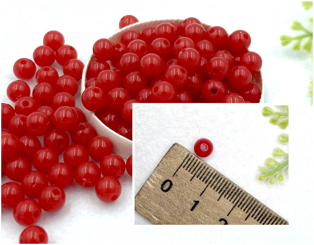 

(20 грамм) Пластиковые бусины Ø6мм (прим. 170 шт) Цвет на фото (сп5нг-0622), Золотистый