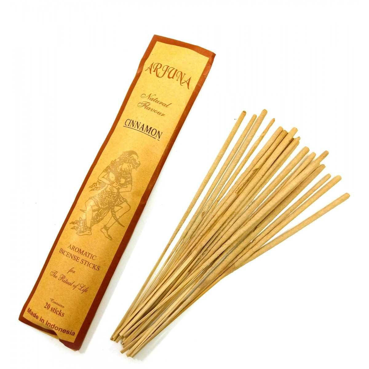 

Аромапалочки Cinnamon (Корица)(Arjuna) пыльцовое благовоние (Индонезия)