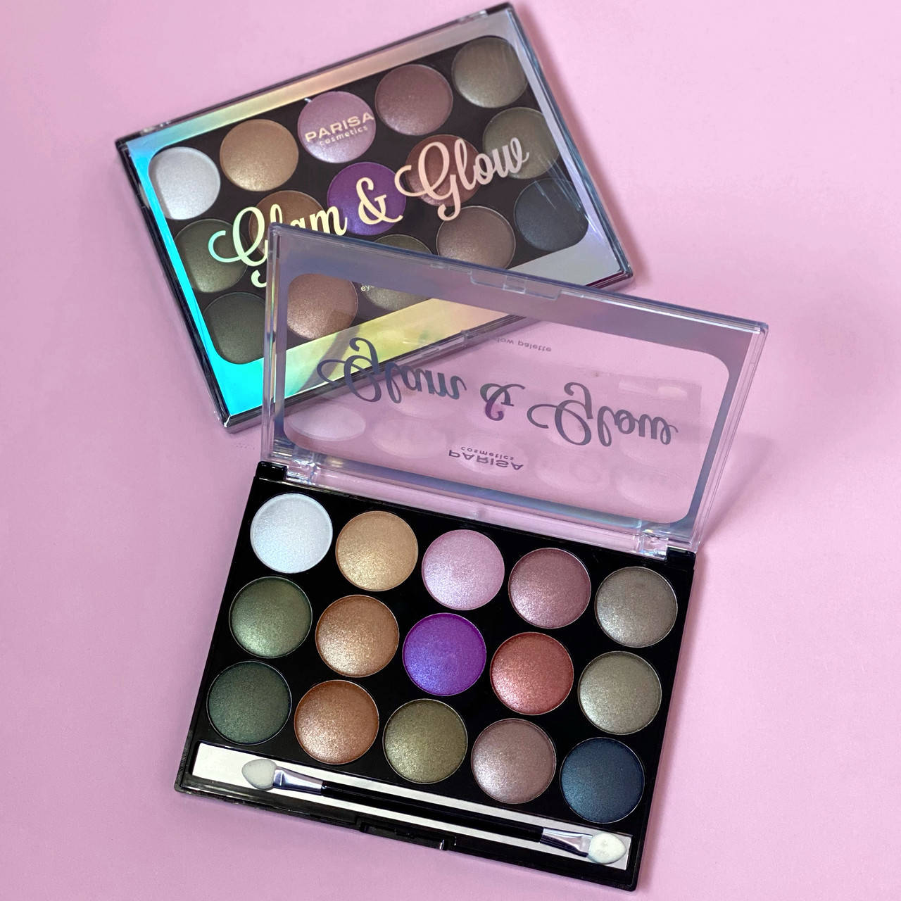

Палитра теней Parisa Cosmetics E-615 Glam & Glow Baked Eyeshadow Palette №1