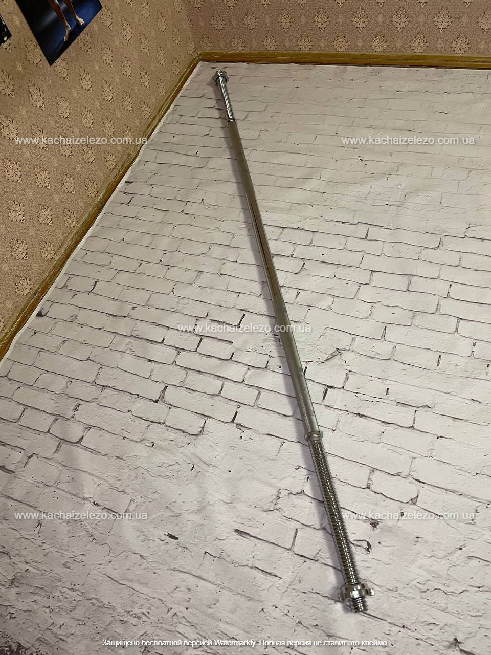 

Гриф для штанги 1.8 м с диаметром 25 мм Гантели, гири, штанги и диски хромированный