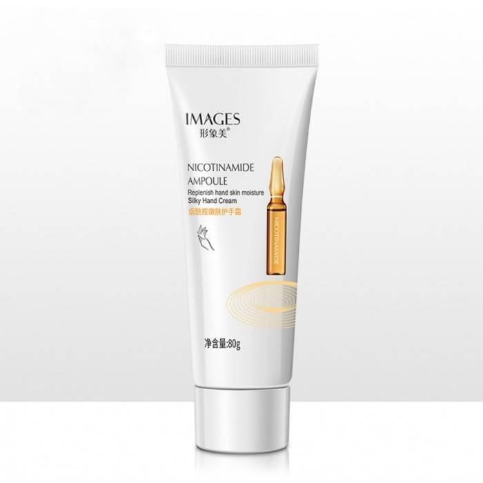 

Крем для рук питательный Images Nicotinamide Ampoule Hand Cream, с никотинамидом и экстрактом цветов