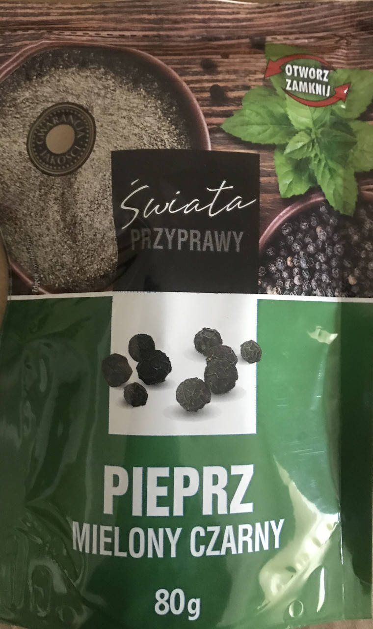

Перець чорний мелений Przyprawy Swiat