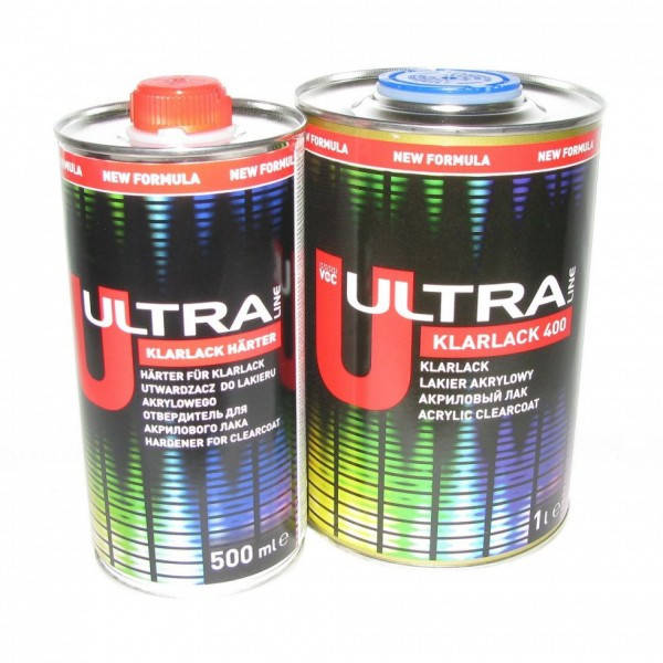 

NOVOL ULTRA LINE 400 Акриловый лак 2+1 1,00 + 0.5, Бесцветный