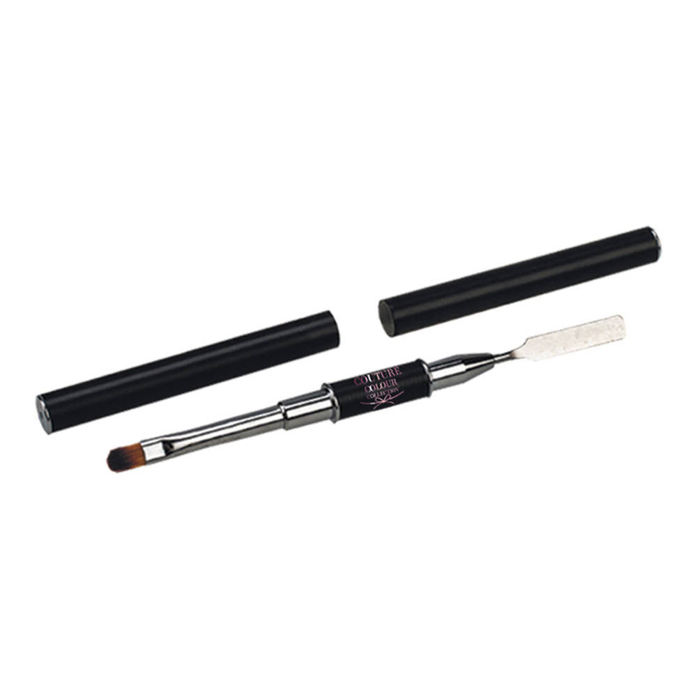 

Кисть-шпатель 2 в 1 для работы с акрил-гелем Couture Colour (9448Gu)