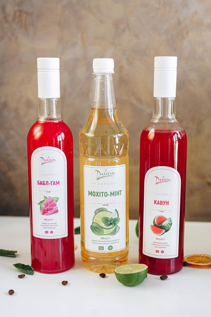 

Сироп Лайм Delicia 1300 г